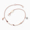 Engelsrufer Bracelet Twist with Small Wing and Zirconia Stone - Rose Gold