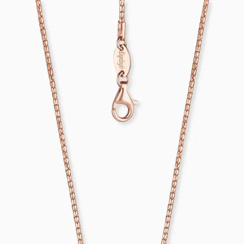 Engelsrufer Korean Chain Necklace - Rose Gold