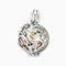 Engelsrufer Ladies Necklace Pendant with Interchangeable Sound Ball and Zirconia Stones - Multicolour