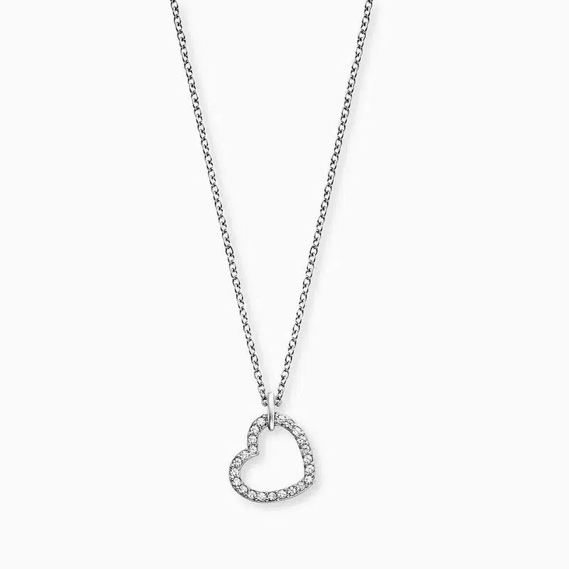 Engelsrufer Necklace Heart silver with Zirconia