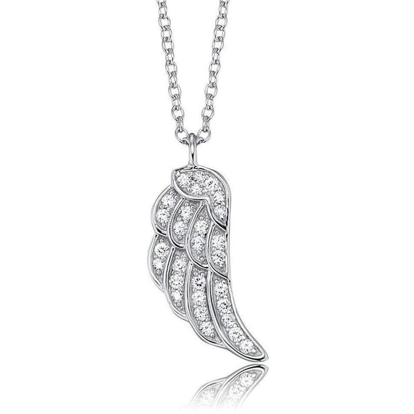 Angel Wing Memorial Necklace – The Lovely Keepsake Company