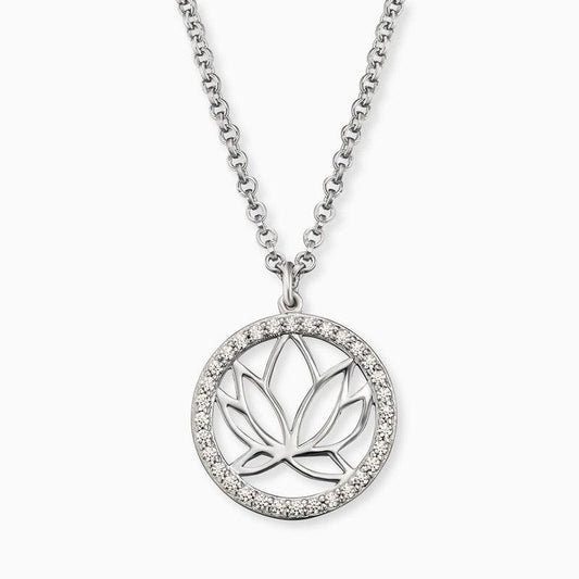 Engelsrufer CZ Lotus Necklace