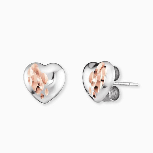 Engelsrufer Earrings Heart Rose Gold