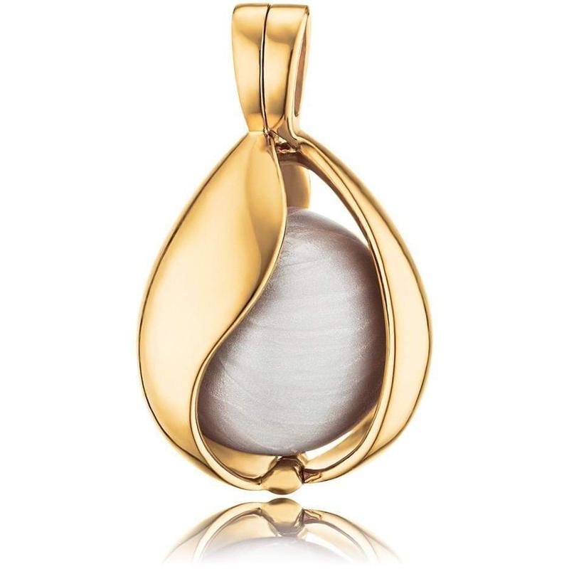 Engelsrufer Heaven's Tear Small Gold Sound Ball Pendant