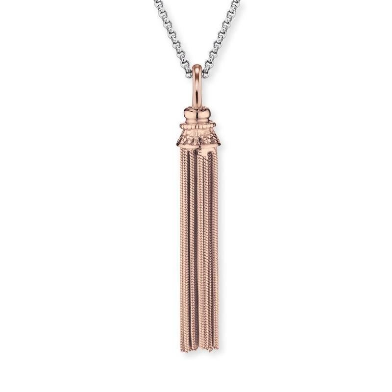 Engelsrufer Rose Gold Tassle Necklace