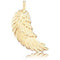 Engelsrufer Yellow Gold Medium Angel Wing Pendant